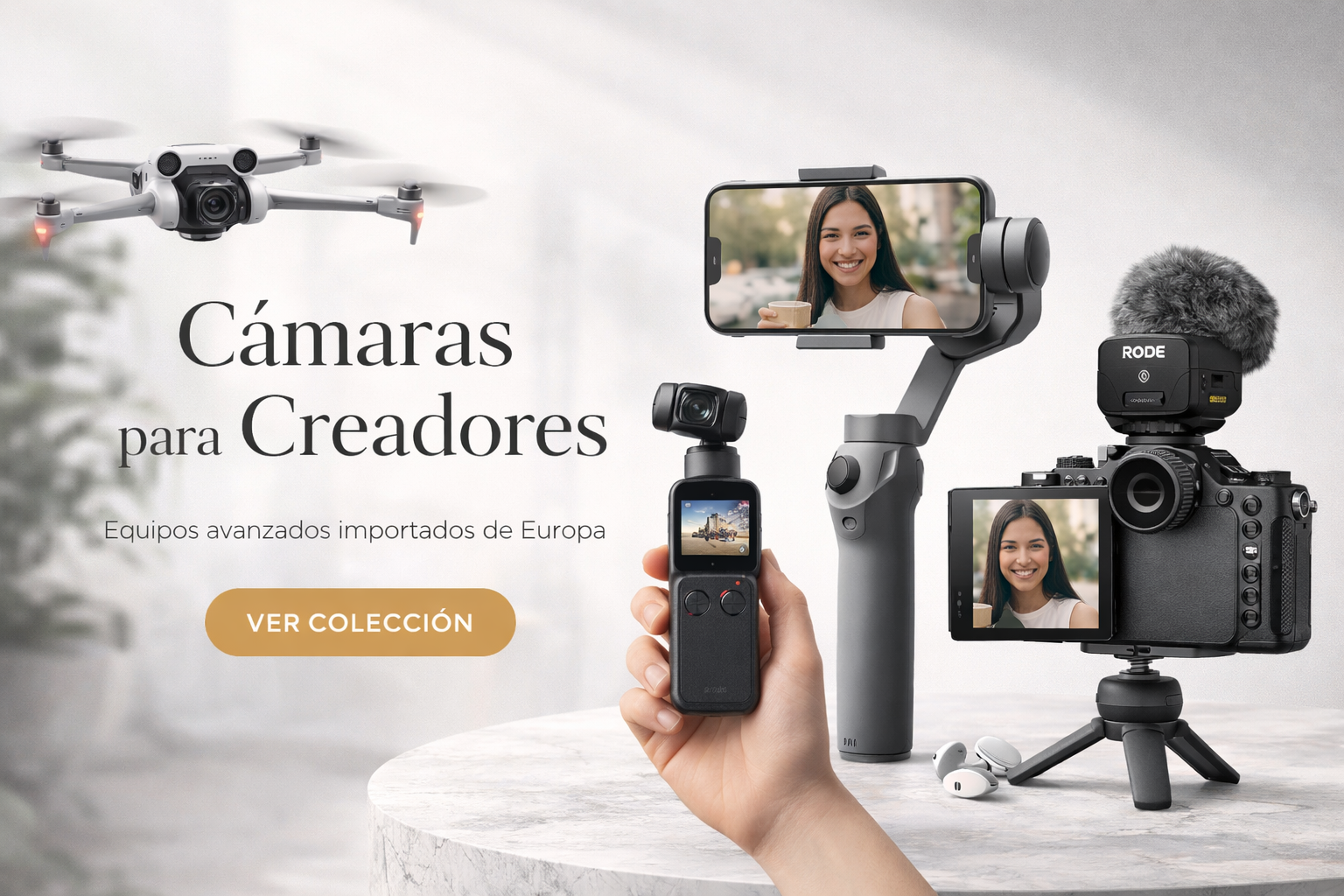 Cámaras para Creadores