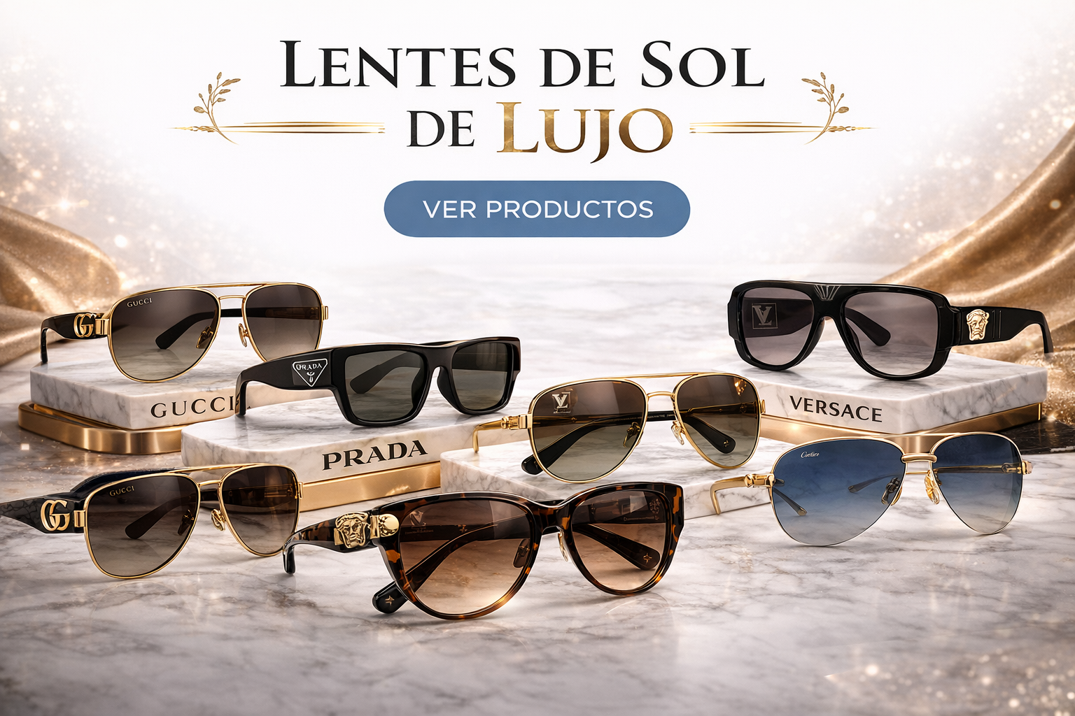 Lentes de Sol de Lujo