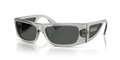 Lentes Versace Transparente Plateado logo en letra