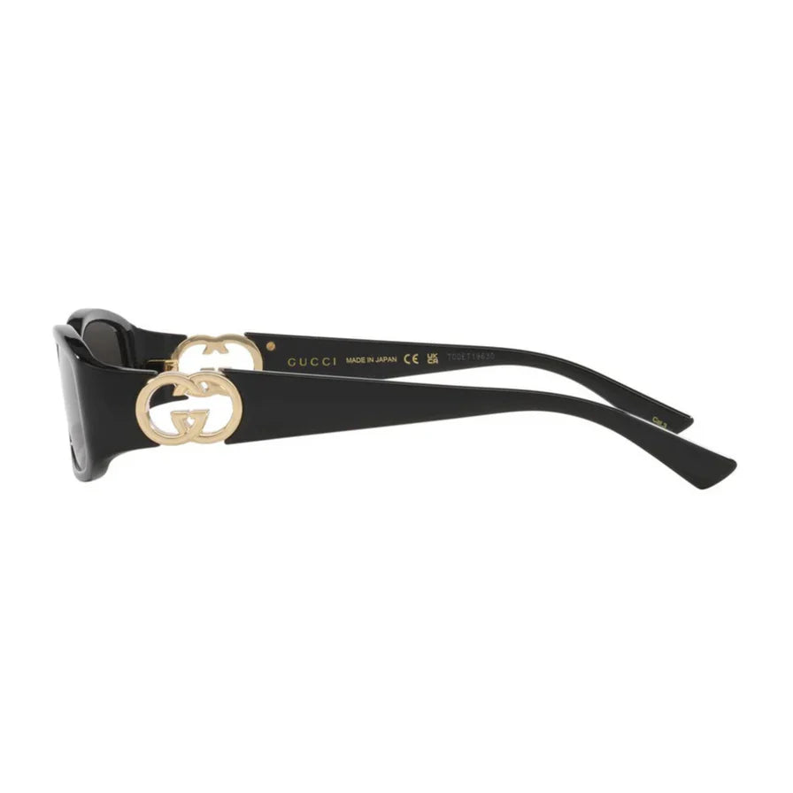 Lentes de Sol Gucci GG Logo Icon – Black Edition