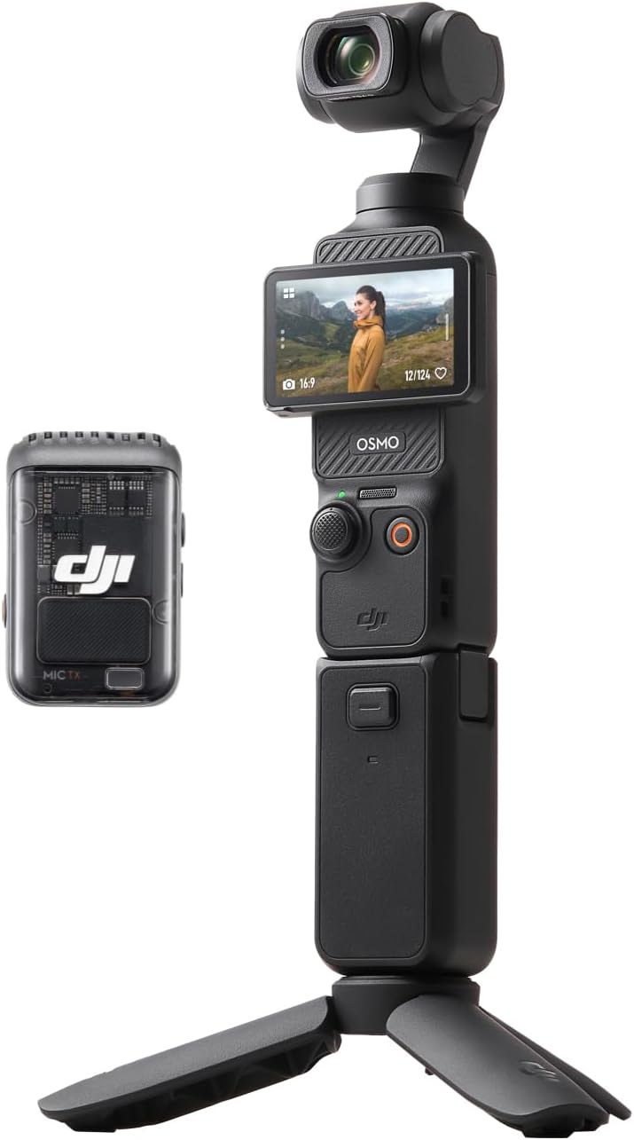 DJI Osmo Pocket 3 Creator Combo – Cámara 4K Profesional para Creadores