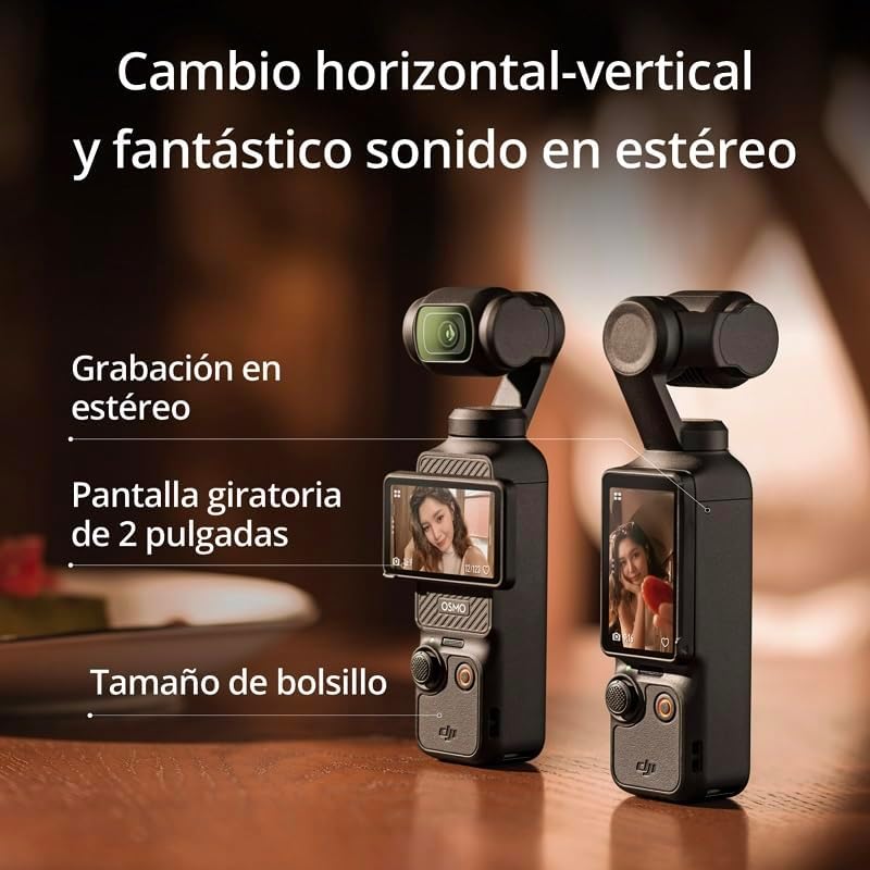 DJI Osmo Pocket 3 Creator Combo – Cámara 4K Profesional para Creadores