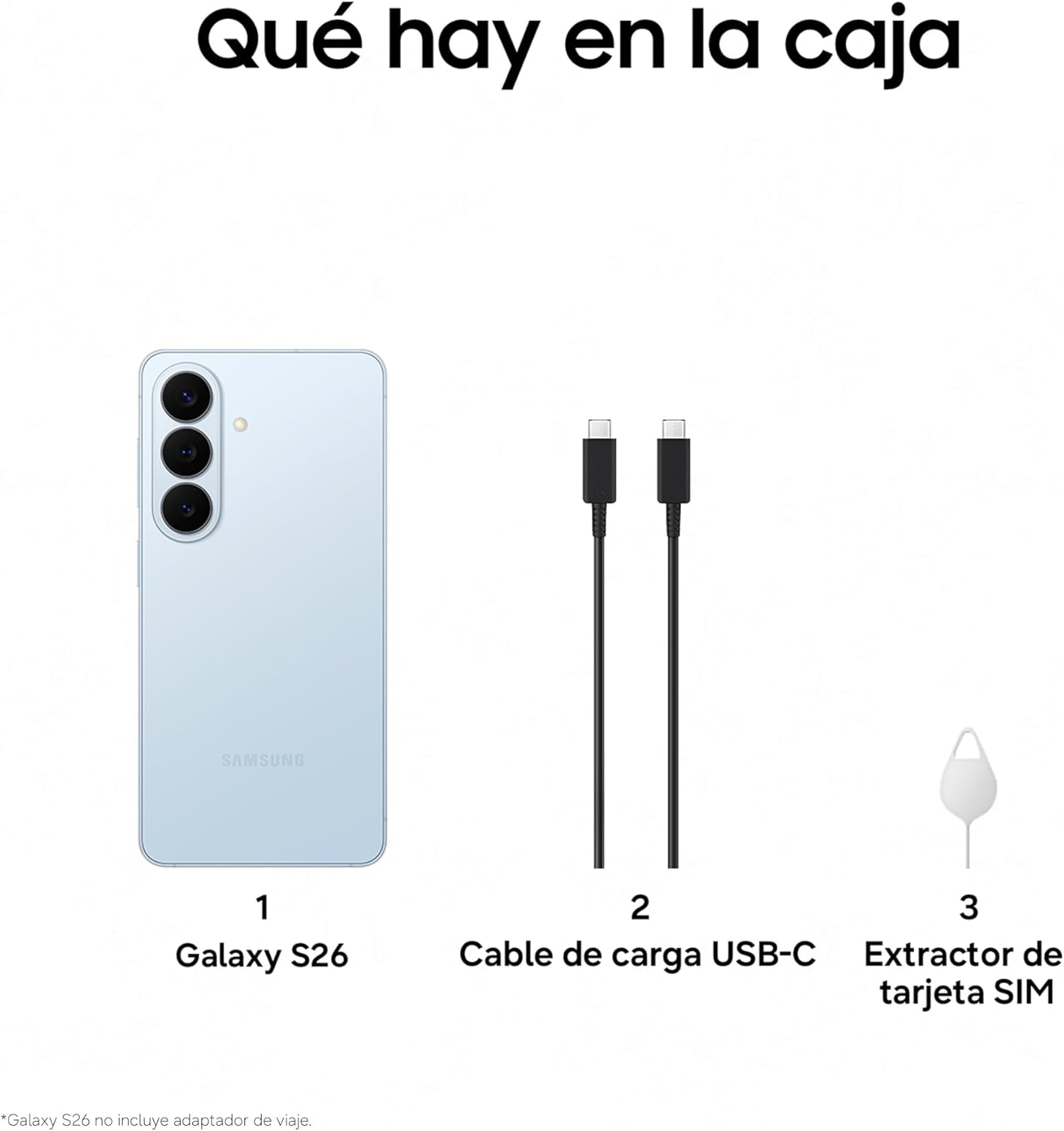 Samsung Galaxy S26 256GB Azul – Smartphone Premium 5G 12GB RAM