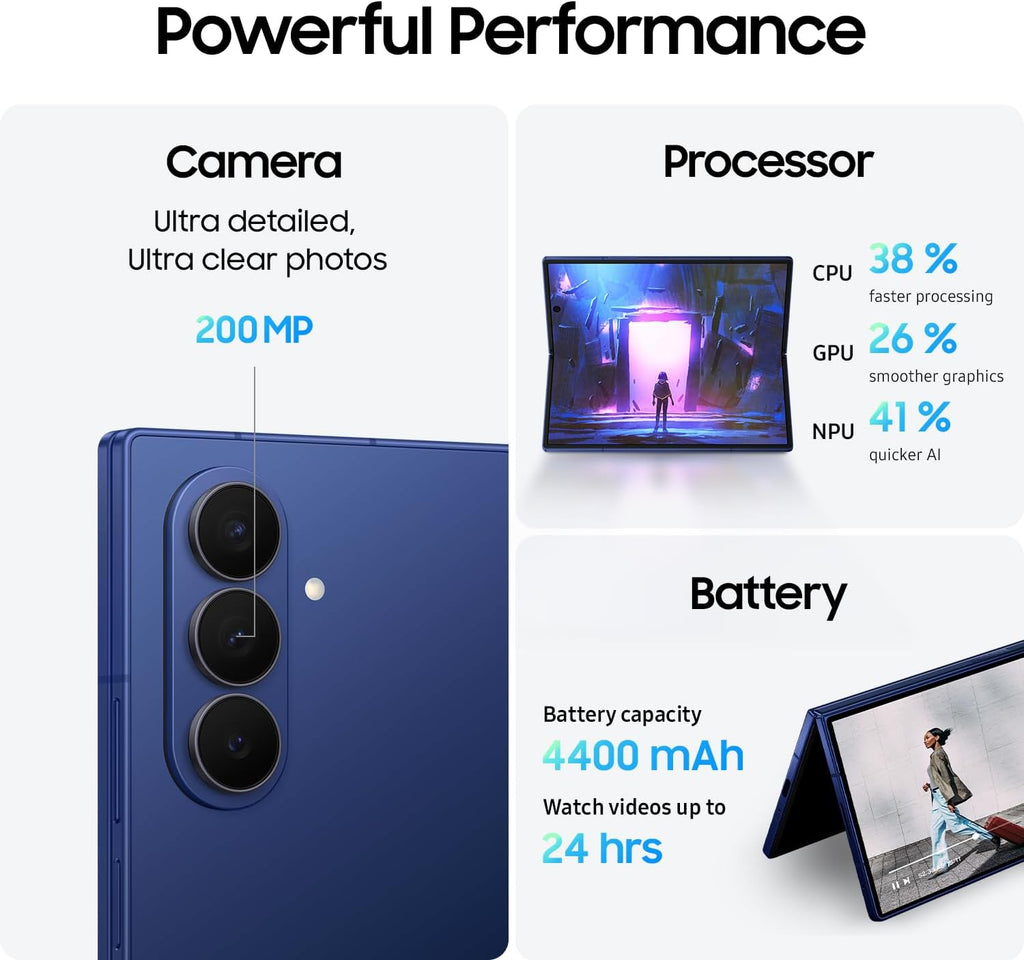 Samsung Galaxy Z Fold 7 256GB – Smartphone Plegable Premium 5G