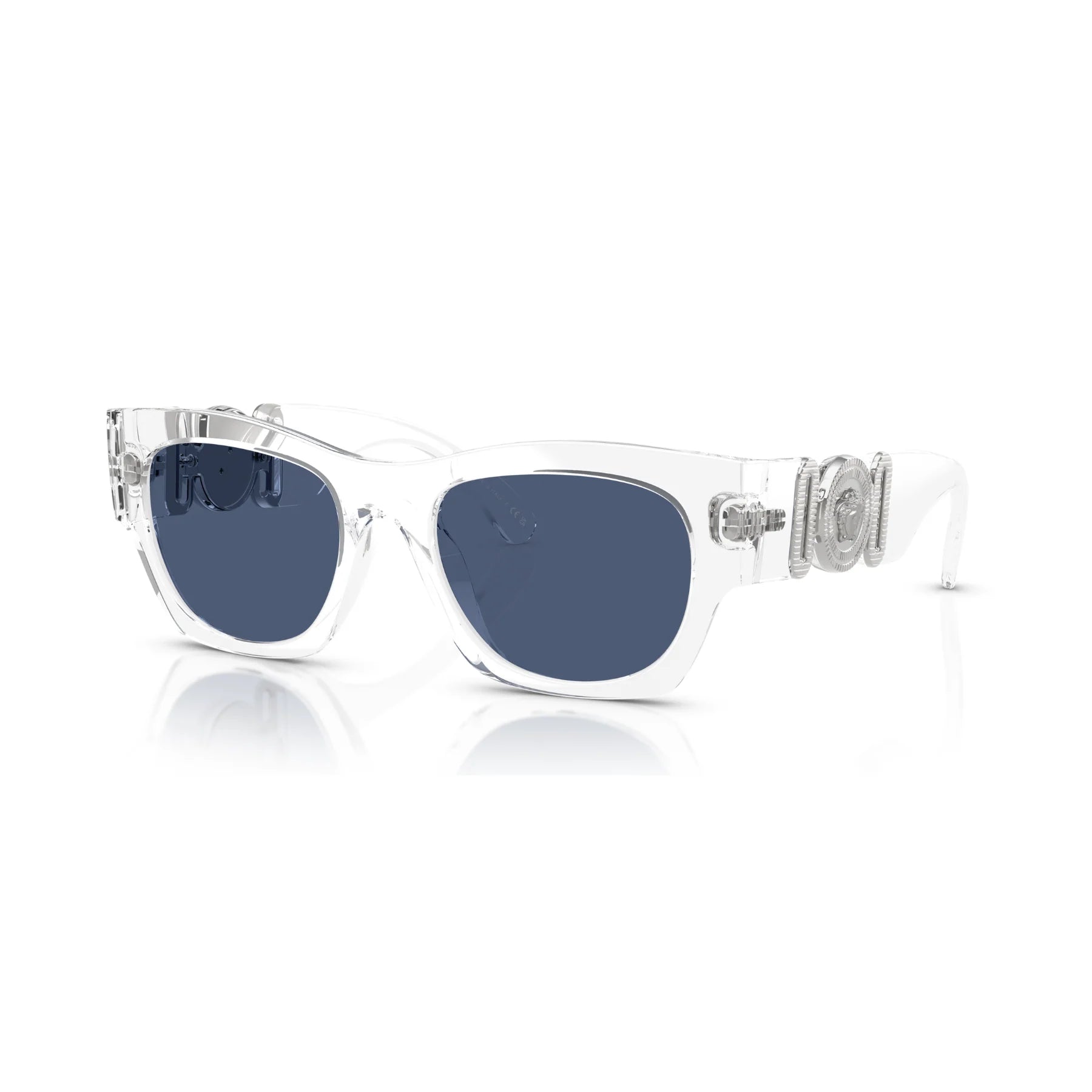 Lentes de Sol Versace – Transparente con Medusa Iconic Edition