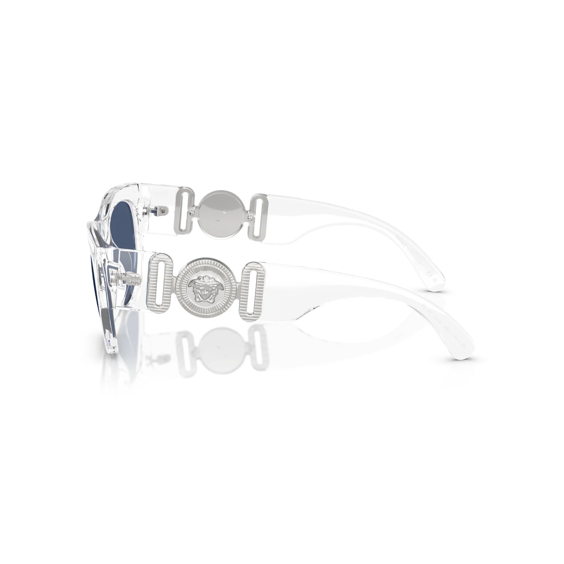 Lentes de Sol Versace – Transparente con Medusa Iconic Edition