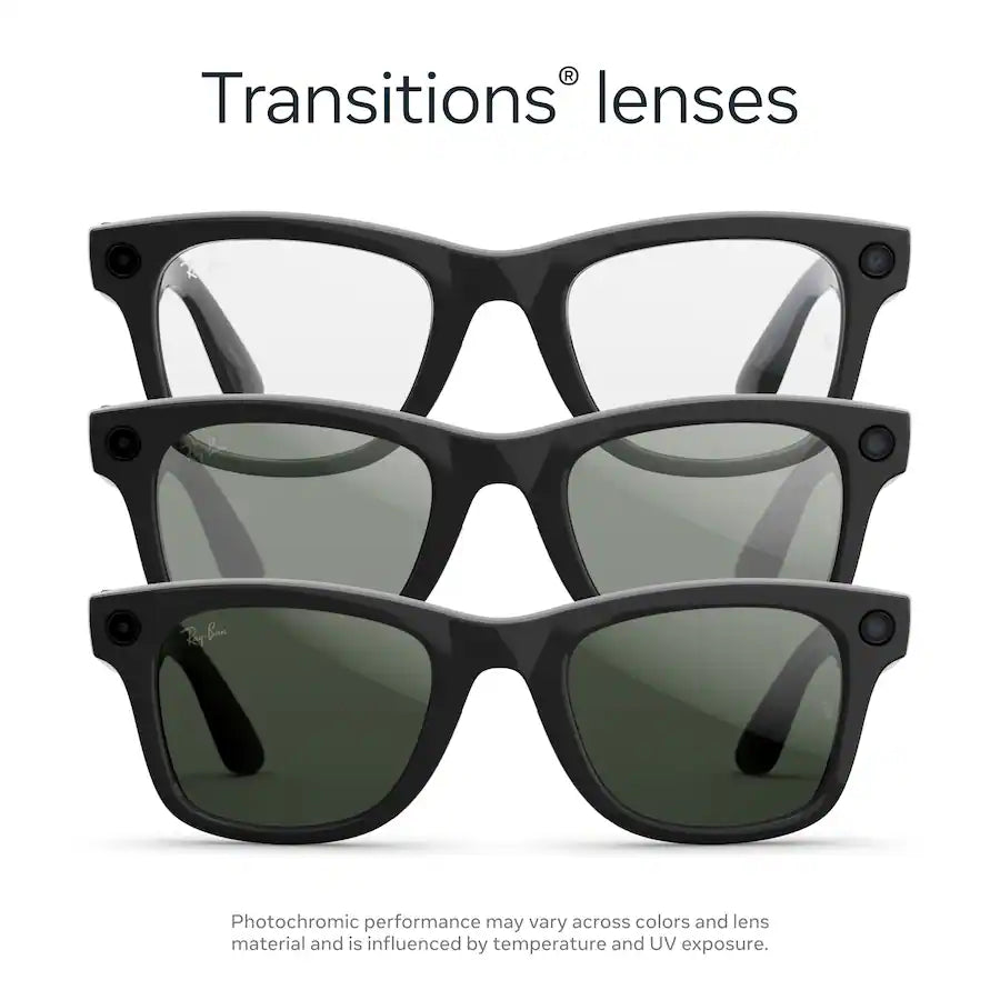RAY-BAN META WAYFARER - GEN 2 TRANSITIONS GRAPH. GREEN